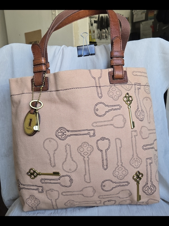 Fossil Handbags - ***RARE*** Vintage Fossil Canvas Tote